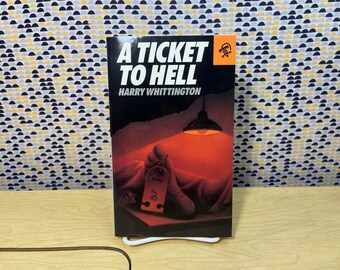 A Ticket to Hell - Harry Whittington Black Lizard Crime - Paperback