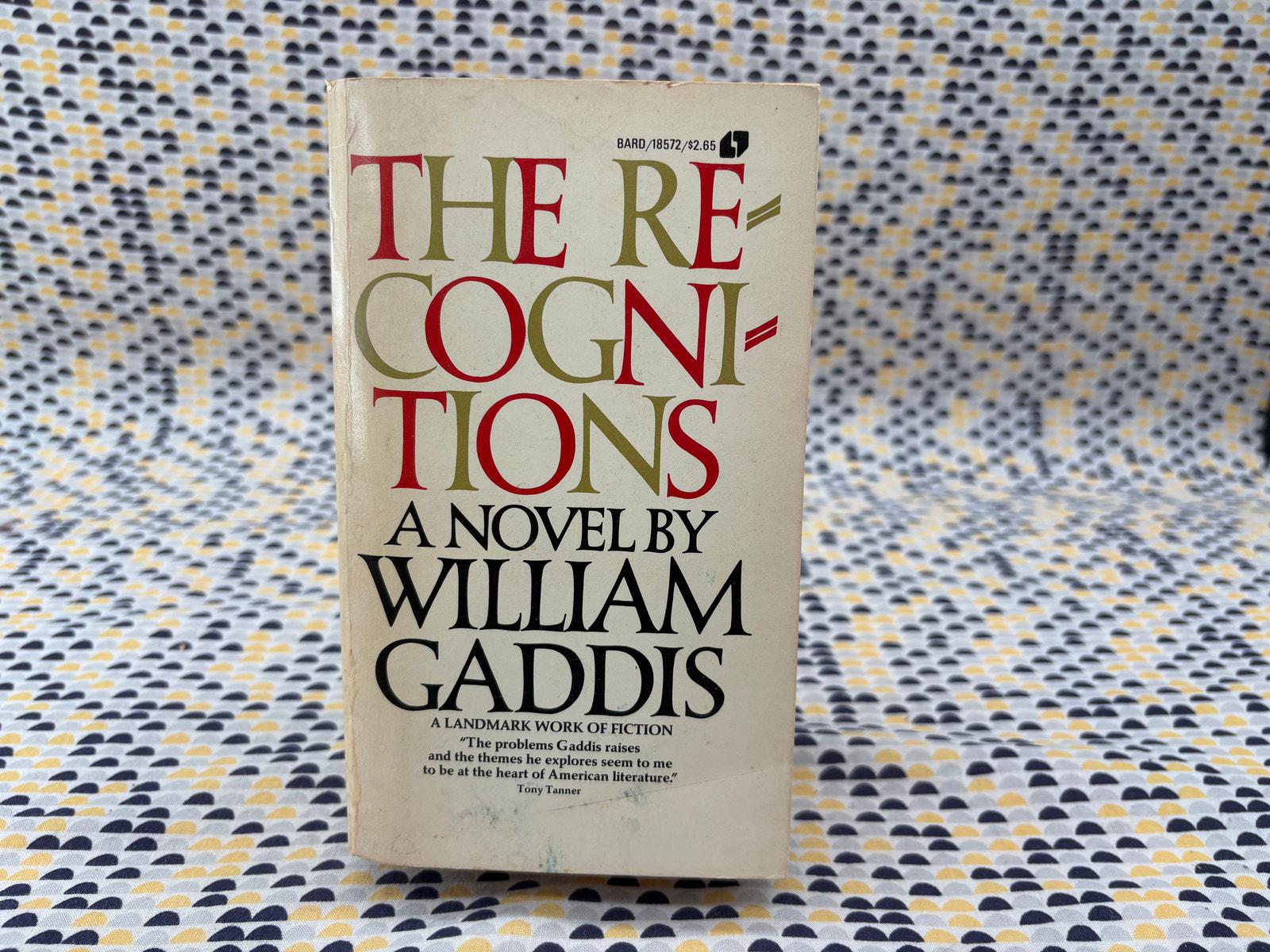 The Recognitions - William Gaddis - 1st Avon Printing - Paperback - Etsy