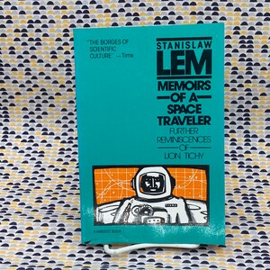 Memoirs of a Space Traveler - Stanislaw Lem  - Vintage Paperback Book  - Harvest Edition