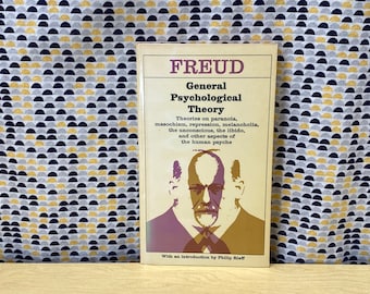 General Psychological Theory - Sigmund Freud - Vintage Paperback Book - Collier Edition