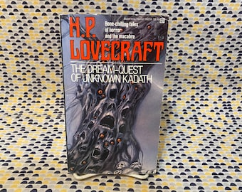 H.P. Lovecraft - The Dream-Quest of Unknown Kadath - Vintage Paperback Book - Del Rey Edition