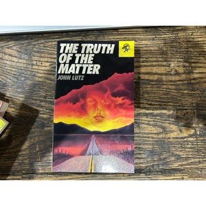 The Truth of the Matter - John Lutz - Black Lizard Crime - Paperback image 1