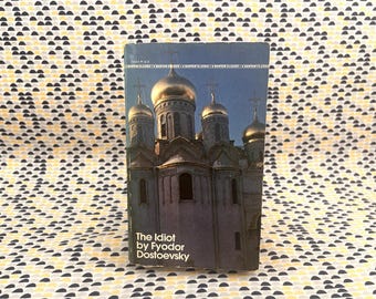 The Idiot - Fyodor Dostoyevsky - Vintage Paperback Book - Bantam Edition