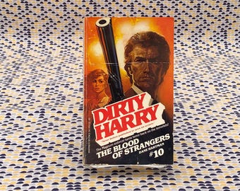 Dirty Harry #9 the Killing Connection by Dane Hartman | 1st Ed