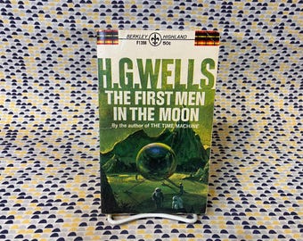 Die ersten Männer im Mond - H.G. Wells - Vintage Taschenbuch - 50 cent Berkeley Highland Books