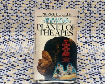 Planet of the Apes - Pierre Boulle - Movie Novelization - Vintage Paperback Book - Tie-In - Signet Science Fiction