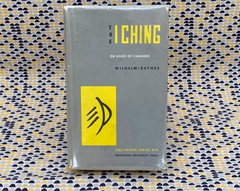 I Ching - traduction Willhelm / Baynes - livre relié vintage - édition Bollingen - Princeton University Press