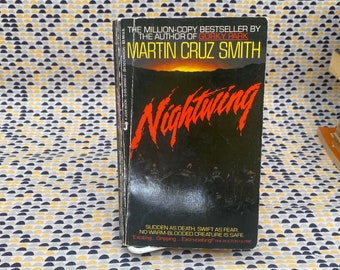 Nightwing - Martin Cruz Smith - Vintage Paperback Book - Jove/HBJ Edition