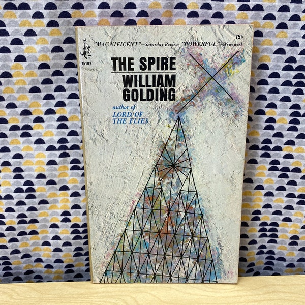 The Spire - William Golding - Vintage Paperback Book - 75 cent Pocket Book