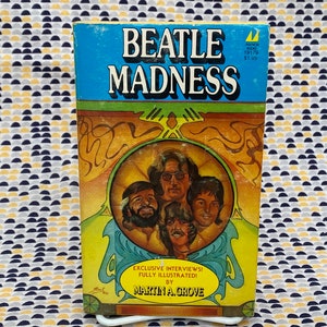 Beatle Madness - The Beatles - Martin Grove - Vintage Paperback Book - Manor Books