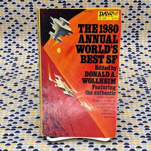 De jaarlijkse beste SF ter wereld van 1980 - George RR Martin, Tanith Lee, Orson Scott Card - Vintage Paperback Book - Daw Edition