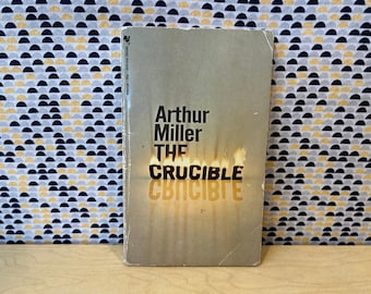 The Crucible - Arthur Miller - Vintage Paperback Book - Bantam Books