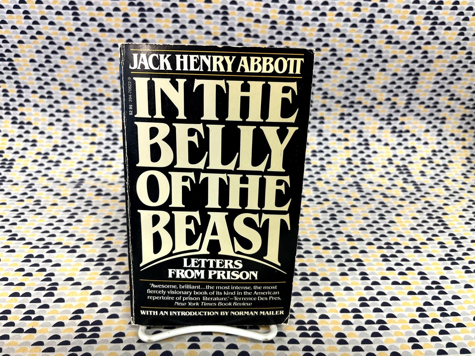 In The Belly Of The Beast - Jack Henry Abbott - vintage - paperback