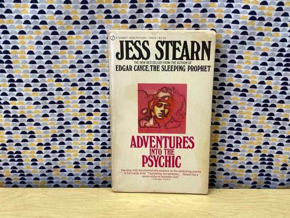 Adventures into the Psychic Jess Stearn Vintage Paperback - Etsy 日本