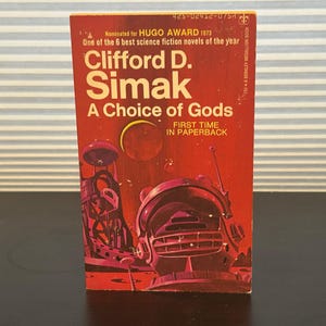 A Choice of Gods - Clifford D. Simak - Paperback - Berkely Medallion Edition image 1