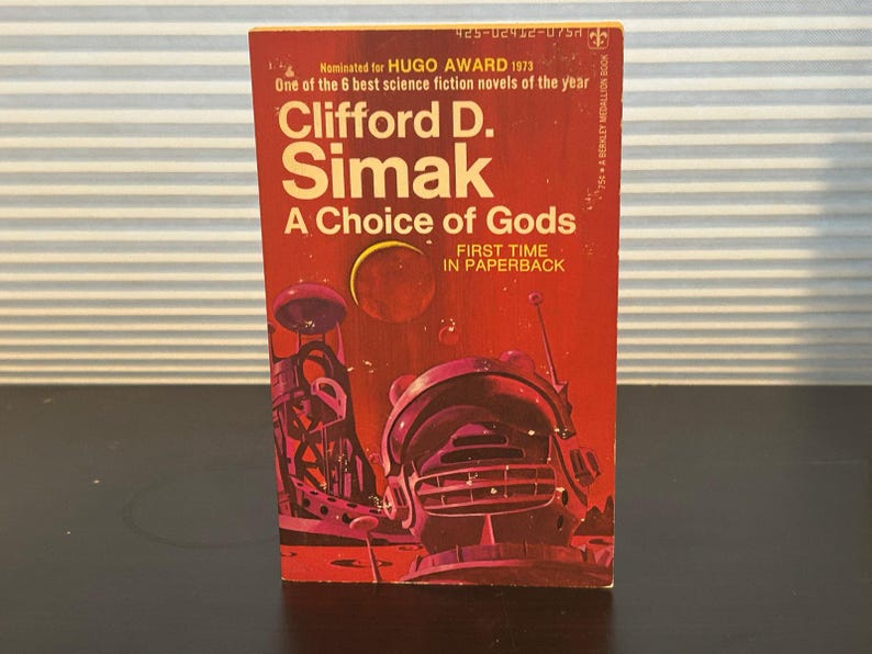A Choice of Gods - Clifford D. Simak - Paperback - Berkely Medallion Edition image 1