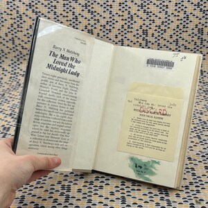 The Man Who Loved The Midnight Lady - Barry Malzberg - Doubleday -EX LIBRARY COPY image 5