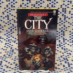 The City - Jane Gaskell - The Atlan Saga #4 - Vintage Taschenbuch - Daw Edition