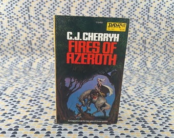 Fires Of Azeroth - C.J. Cherryh - Vintage Paperback Book - Daw Edition