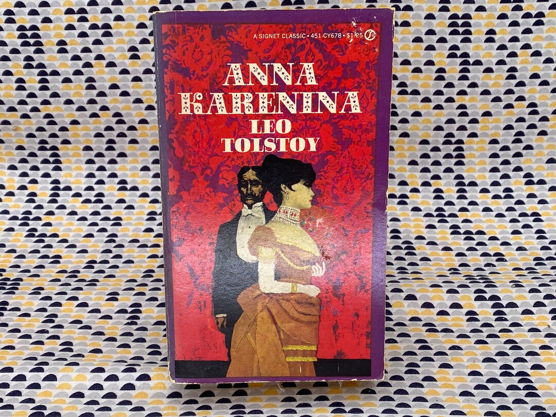 Anna Karénine Léon Tolstoï livre de poche vintage édition