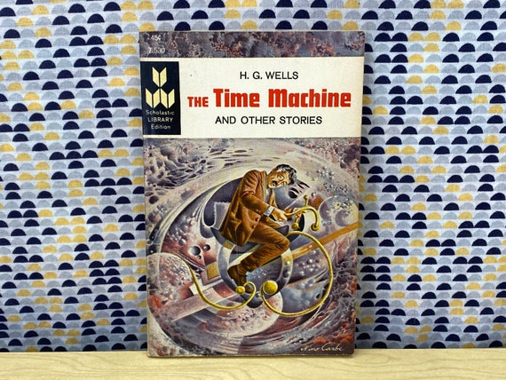 La macchina del tempo H.G. Wells Libro tascabile vintage 45 cent