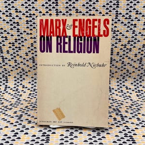 On Religion - Marx & Engels - Schocken Books