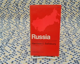 Russia: An Introduction To Russia, From Czars To Commissars,  ...- Harrison E. Salisbury - Vintage Paperback Book - Atheneum Edition