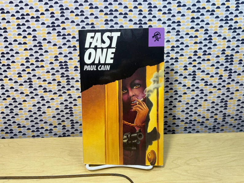 Rápido y Furioso - Paul Cain - Crimen del Lagarto Negro - Libro de bolsillo imagen 1