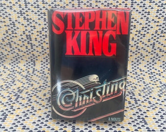 Christine - Stephen King - livre vintage à couverture rigide - édition club viking