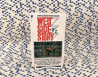 West Side Story - Irving Shulman - Pocket Books - Movie Novelization Movie Tie-In Edition