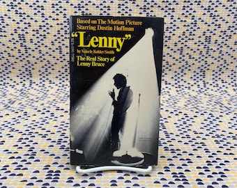 Lenny - The Real Story of Lenny Bruce - Valerie Kohler Smith - Vintage Paperback Book - Dell Edition