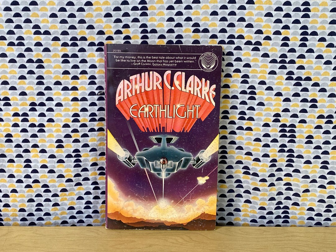 Earthlight - Arthur C. Clarke - Vintage Paperback - Balantine Books - Etsy