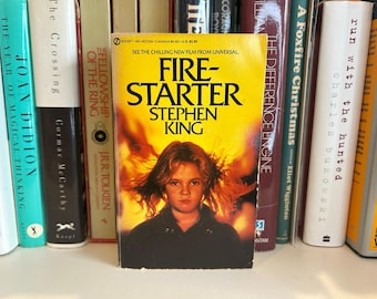 Firestarter- Stephen King - Movie Tie In Edition - Drew Barrymore - Signet Books
