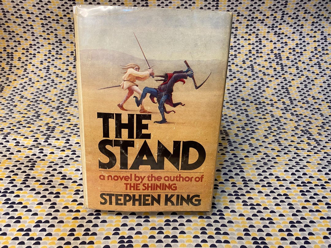 The Stand Stephen King Vintage Hardcover Book Doubleday Books
