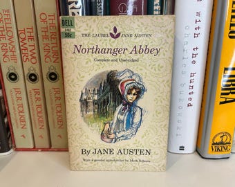 Northanger Abbey - Jane Austen - Vintage Paperback - Dell Edition