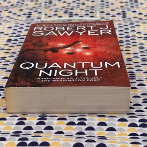 Quantum Night Robert J. Sawyer livre de poche vintage Ace Science Fiction Edition image 4