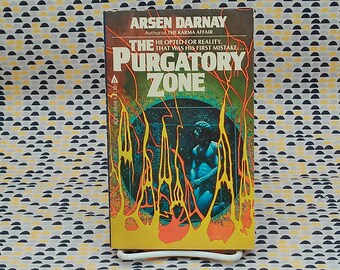 A zona do purgatório - Arsen Darnay - Livro de bolso vintage - Ace Books Edition