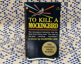 To Kill a Mockingbird - Harper Lee - Vintage Paperback Book -  popular library edition