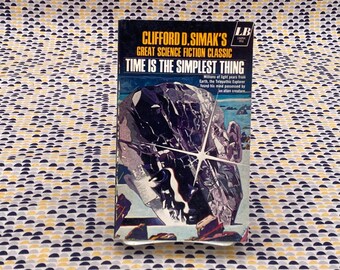 O tempo é a coisa mais simples - Clifford Simak - Brochura - Leisure Books Edition