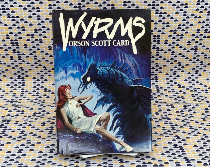Wyrms- Orson Scott Card - Vintage Hardcover Book - Arbor House Club Edition