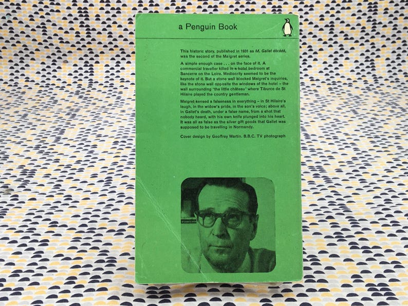 Maigret Stonewalled - Simenon - Penguin Maigret - Paperback image 2