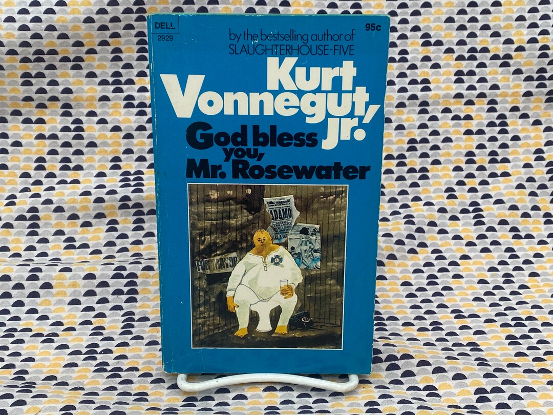 God Bless You Mr. Rosewater Kurt Vonnegut Jr. Vintage Etsy