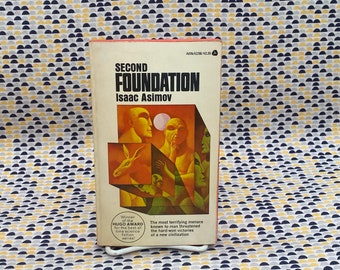 Second Foundation  - Isaac Asimov - Vintage Paperback - 60 cent Avon Edition