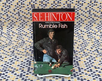 Rumble Fish - S.E. Hinton - Livre de poche vintage - Édition Dell