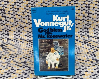 God Bless You, Mr. Rosewater - Kurt Vonnegut Jr. - Broché vintage - Édition Dell