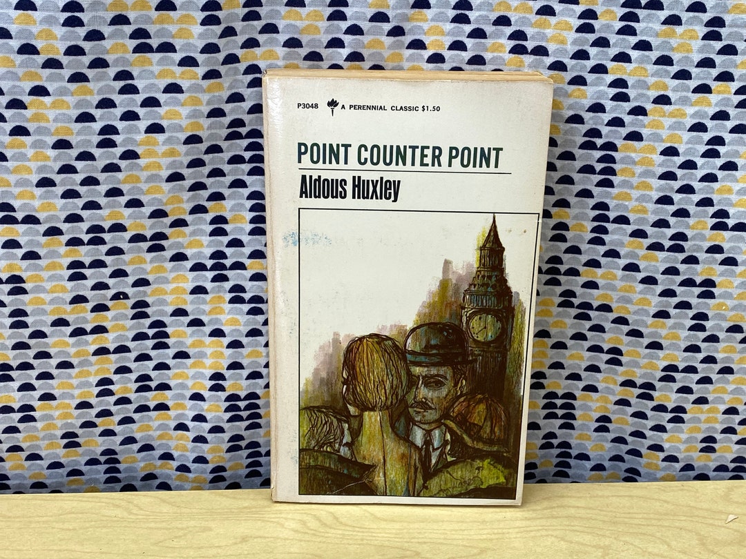 Point Counter Point Aldous Huxley Vintage Paperback Book Etsy