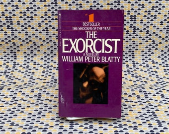 The Exorcist - William Peter Blatty - Vintage Paperback Book - Bantam Edition