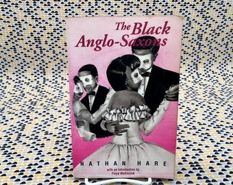 Los anglosajones negros - Nathan Hare - Libro de bolsillo antiguo - Third World Press