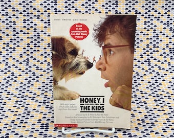 Honey, I Shrunk the Kids - Elizabeth Faucher - Movie Novelization - Vintage Paperback Book - Tie-In