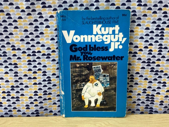 God Bless You Mr. Rosewater Kurt Vonnegut Jr. Vintage - Etsy